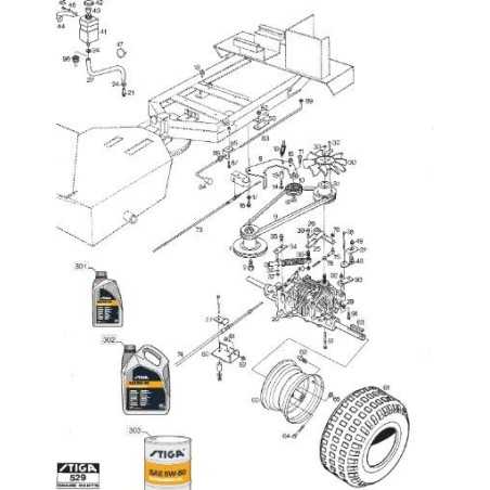 BOITE DE VITESSES ORIGINALE STIGA - 1134-3365-01 | NewgardenParts.com