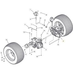 CAMBIO, HYDROGEAR ZT3100 SX ORIGINALE STIGA - 118830770/0 | NewgardenParts.com