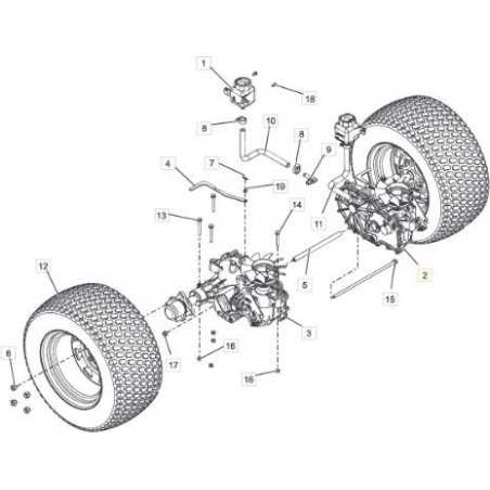 BOITE DE VITESSES, HYDROGEAR ZT3100 SX ORIGINE STIGA - 118830770/0 | NewgardenParts.com