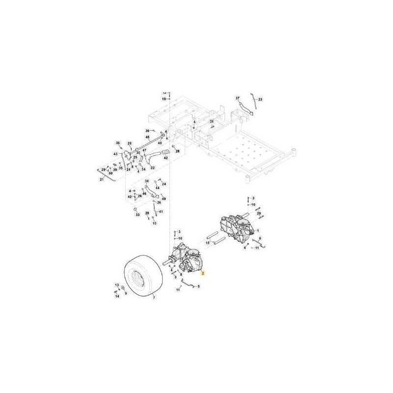 GEARBOX, RIGHT PART, EZT D-SHAFT ORIGINAL STIGA - 118830103/0