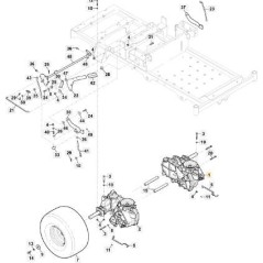 CAMBIO, PARTE SX, EZT D-SHAFT ORIGINALE STIGA - 118830102/0 | NewgardenParts.com