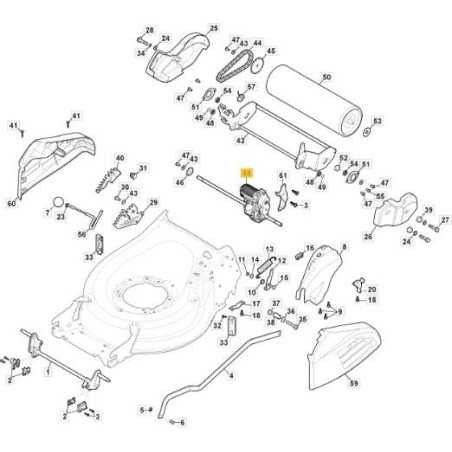 ELEKTRISCHE ÜBERTRAGUNG GT 72V BLDC x MP2 ORIGINAL STIGA ROLLER - 181003139/0 | NewgardenParts.com