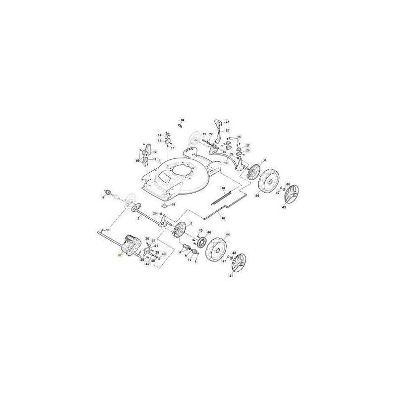 ELEKTRISCHES GETRIEBE GT 36V BLDC x MCS47 ORIGINAL STIGA - 181003138/0