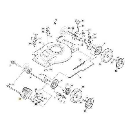 TRANSMISSION EL.GT-ME 512 36V BLDC MCS47 ORIGINAL STIGA - 181003130/0 | NewgardenParts.com