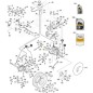 REAR TRANSMISSION K574F-4doors ORIGINAL STIGA - 1137-0125-01