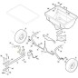 ORIGINAL STIGA CONTROL PIPE - 118890321/0