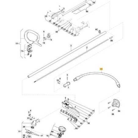 TUBO FLESSIBILE TRASMISSIONE ORIGINALE STIGA - 118804583/0 | NewgardenParts.com