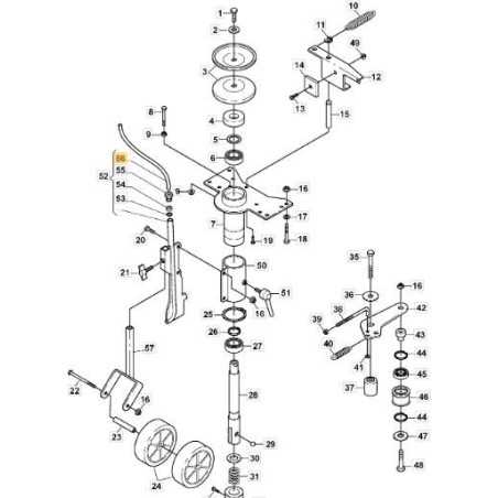 TUBO DE ALETA INTERNO ORIGINAL STIGA - 112600219/0 | NewgardenParts.com