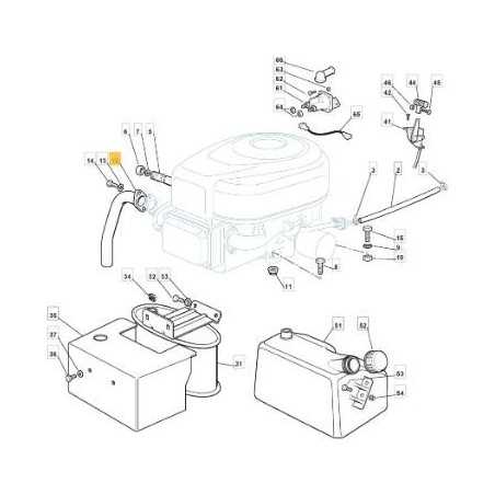 TUBO RACCORDO SCARICO TC 15/102 B&S 15 H ORIGINALE STIGA - 118738206/0 | NewgardenParts.com