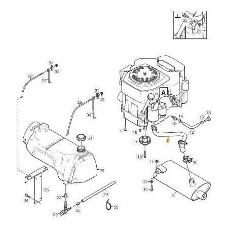 TUBO DE ESCAPE ORIGINAL STIGA - 1134-7877-01 | NewgardenParts.com