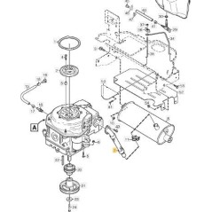 TUBO DE ESCAPE ORIGINAL STIGA - 1134-6012-01 | NewgardenParts.com