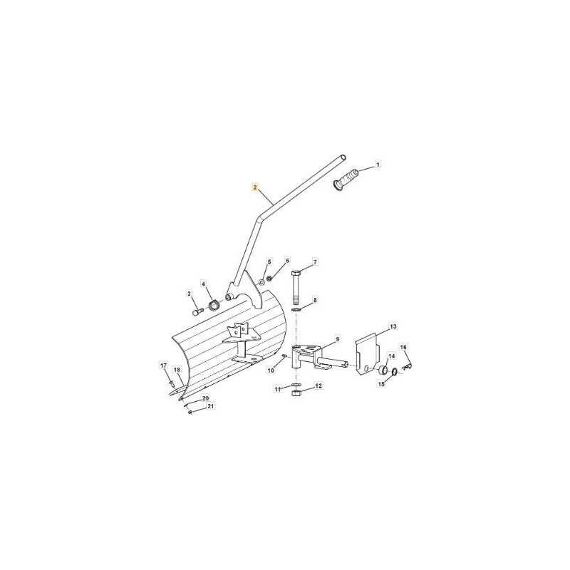 ORIGINAL STIGA BLADE MOVEMENT PIPE - 118800294/0