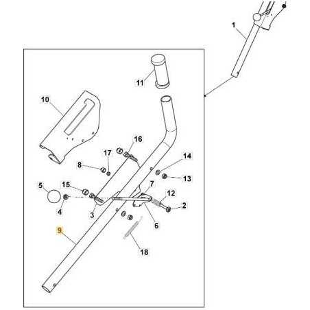 TUBO SUPERIOR PTO ELEVACION TC/MP VNN ORIGINAL STIGA - 382869057/0 | NewgardenParts.com
