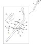 UPPER PIPE PTO LIFTING TC/MP VNN ORIGINAL STIGA - 382869057/0