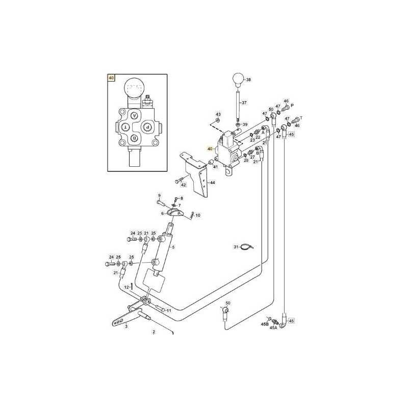 HYDR. VENTIL ORIGINAL STIGA PLATTENHEBUNG - 1134-7743-01