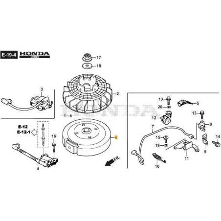 ORIGINAL STIGA MAGNETO FLYWHEEL - 118552170/0 | NewgardenParts.com