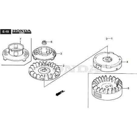 ORIGINAL STIGA MAGNETO FLYWHEEL - 118552171/0 | NewgardenParts.com