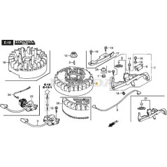 VOLANT MAGNÉTO ORIGINAL STIGA - 118552167/0 | NewgardenParts.com