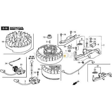 ORIGINAL STIGA MAGNETO FLYWHEEL - 118552167/0 | NewgardenParts.com