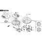 VOLANO MAGNETE ORIGINALE STIGA - 118552177/0