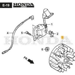 ORIGINAL STIGA MAGNETO FLYWHEEL - 118552173/0