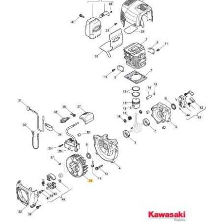 ORIGINAL STIGA MAGNETO FLYWHEEL - 118801837/0 | NewgardenParts.com