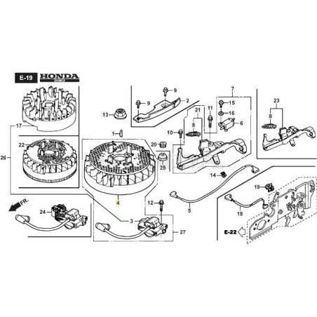 ORIGINAL STIGA MAGNETO FLYWHEEL - 118552168/0 | NewgardenParts.com