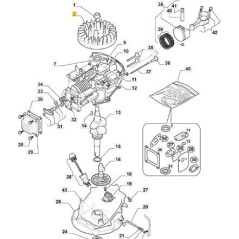 ORIGINAL STIGA-SCHWUNGRAD – 118551492/1