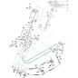 VOLANTE PFM NERO C/PLACCA STIGA ORIGINALE STIGA - 337961200/0