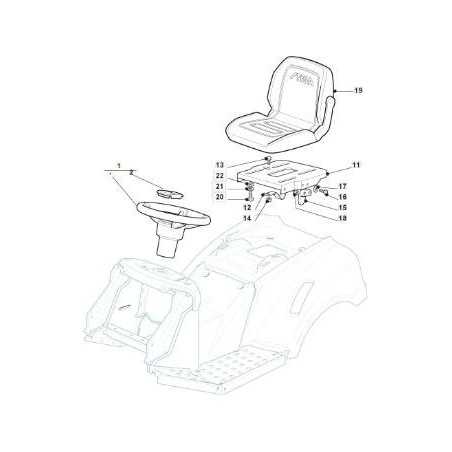 VOLANTE STIGA STYLE 2014 NJ/TC NERO ORIGINALE STIGA - 325961222/1 | NewgardenParts.com