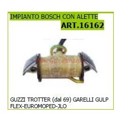 Bobina alta tensione elettronica BOSCH con alette per motocoltivatore 16162 | NewgardenParts.com