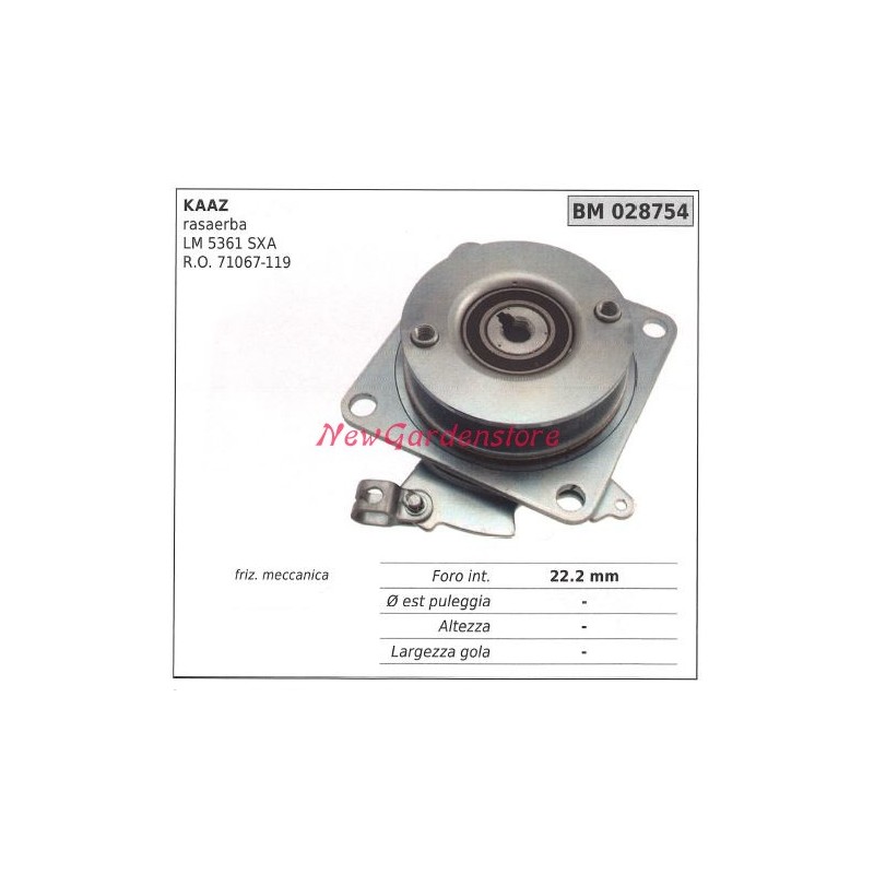 Mechanische Kupplung rasenmäher mäher kaaz LM 5361 SXA 028754