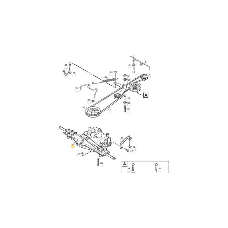 Getriebe für Rasentraktor 2105M XM110 ORIGINAL STIGA 1134-4847-01