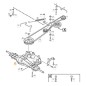 Getriebe für Rasentraktor 2105M XM110 ORIGINAL STIGA 1134-4847-01