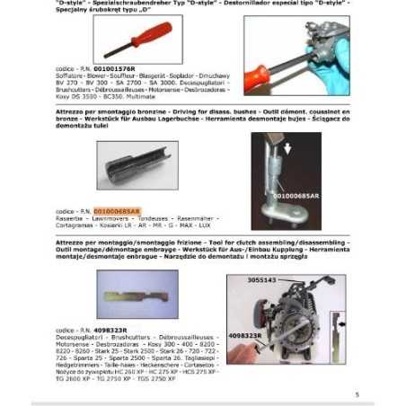HERRAMIENTA ORIGINAL EMAK 001000685AR | NewgardenParts.com