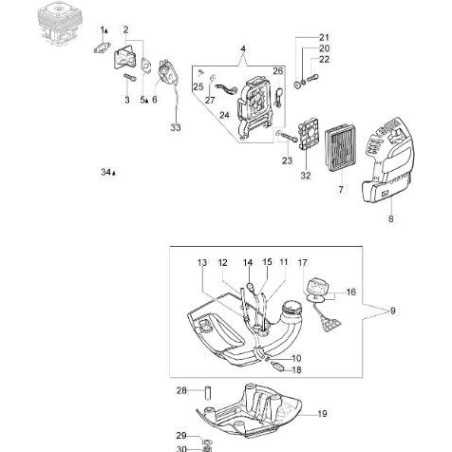 CARB. W WT-870D ORIGINAL EMAK 2318735CR | NewgardenParts.com
