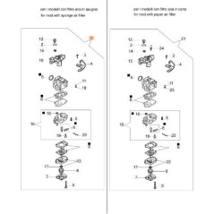 CARBURATEUR D'ORIGINE EMAK 2318980R | NewgardenParts.com