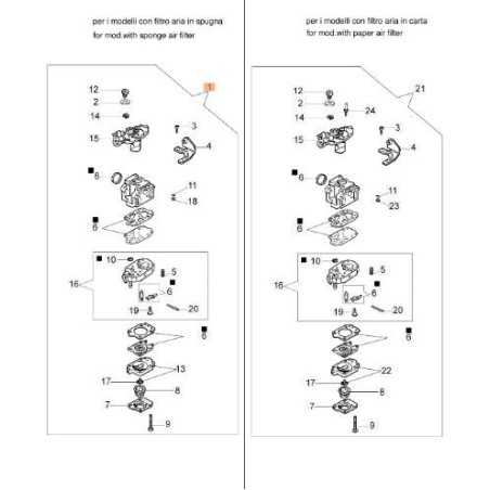 ORIGINALVERGASER EMAK 2318980R | NewgardenParts.com