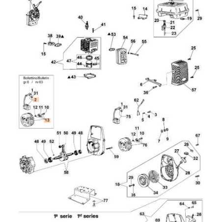 KIT DE VOLANTE Y BOBINA EMAK ORIGINAL 301000419 | NewgardenParts.com