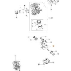 ORIGINAL EMAK CRANKSHAFT 50230082R | NewgardenParts.com