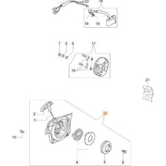 AVVIAMENTO ORIGINALE EMAK 50172001R | NewgardenParts.com