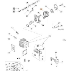 CARBURADOR ORIGINAL EMAK 53030049 | NewgardenParts.com