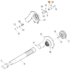 ADATTATORE ORIGINALE EMAK 61280262R | NewgardenParts.com