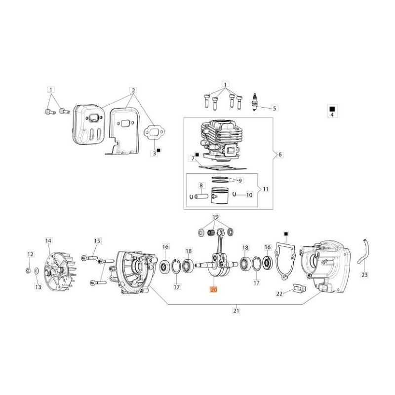 ALBERO MOTORE ORIGINALE EMAK 58090033R