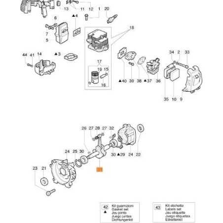 ALBERO MOTORE ORIGINALE EMAK 61070069 | NewgardenParts.com