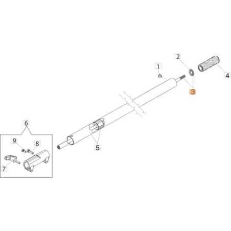 ALBERO TRASMISSIONE ORIGINALE EMAK 61280315 | NewgardenParts.com
