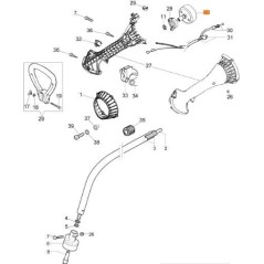CAMP. FRIZ. D.58.9 W/HUB FOR FLEX. D.6 (FRAME 5) ORIGINAL EMAK 61160007R | NewgardenParts.com