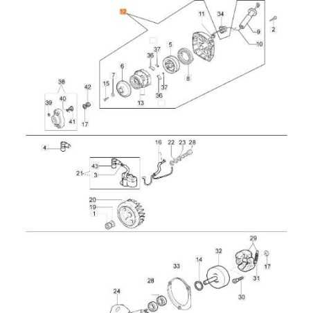 CUBIERTA DE ARRANQUE ORIGINAL EMAK 61252054BR | NewgardenParts.com