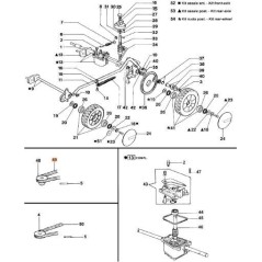 CINGHIA ORIGINALE EMAK 3047007R | NewgardenParts.com