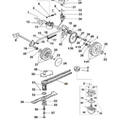 COURROIE ORIGINALE EMAK 3047010R | NewgardenParts.com